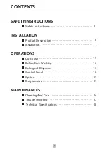 Preview for 2 page of Toshiba TWD-BK90S2H Owner'S Manual