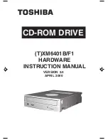 Toshiba TXM6401F1 Instruction Manual preview