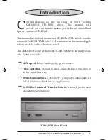 Preview for 6 page of Toshiba TXM6401F1 Instruction Manual