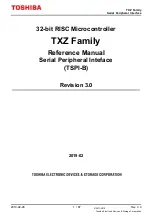 Toshiba TXZ SERIES Reference Manual preview