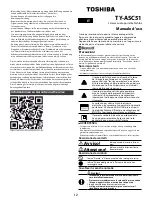 Preview for 12 page of Toshiba TY-ASC51 Operation Manual