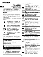 Preview for 55 page of Toshiba TY-ASC51 Operation Manual