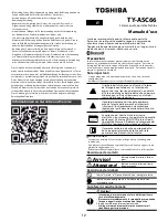 Preview for 12 page of Toshiba TY-ASC66 Operation Manual