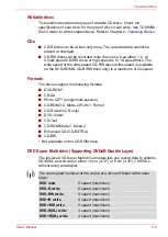 Preview for 35 page of Toshiba U300 Series User Manual