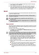 Preview for 59 page of Toshiba U300 Series User Manual