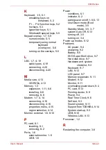 Preview for 146 page of Toshiba U300 Series User Manual