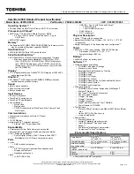 Toshiba U405D-S2848 User Manual preview