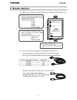 Preview for 6 page of Toshiba USB001Z Instruction Manual