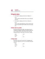 Предварительный просмотр 59 страницы Toshiba V.90 User Manual