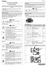 Preview for 1 page of Toshiba VEC008Z Installation Manual