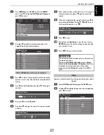 Предварительный просмотр 21 страницы Toshiba VL74* Digital Series Owner'S Manual