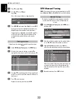 Предварительный просмотр 22 страницы Toshiba VL74* Digital Series Owner'S Manual