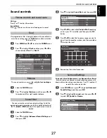 Предварительный просмотр 27 страницы Toshiba VL74* Digital Series Owner'S Manual