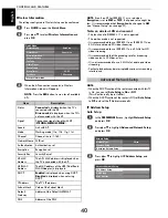 Предварительный просмотр 40 страницы Toshiba VL74* Digital Series Owner'S Manual