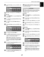 Предварительный просмотр 41 страницы Toshiba VL74* Digital Series Owner'S Manual