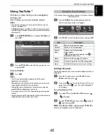 Предварительный просмотр 45 страницы Toshiba VL74* Digital Series Owner'S Manual