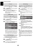 Предварительный просмотр 68 страницы Toshiba VL74* Digital Series Owner'S Manual