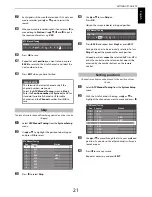 Preview for 21 page of Toshiba VL86* Digital Series Owner'S Manual