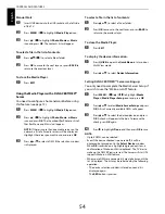 Preview for 54 page of Toshiba VL86* Digital Series Owner'S Manual