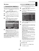 Preview for 63 page of Toshiba VL86* Digital Series Owner'S Manual