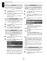 Preview for 74 page of Toshiba VL86* Digital Series Owner'S Manual