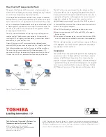 Preview for 2 page of Toshiba VoIP MOS Specification Sheet