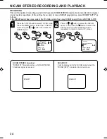 Preview for 36 page of Toshiba VTW2185 User Manual