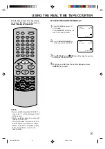 Preview for 29 page of Toshiba VTW2186 User Manual