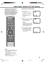 Предварительный просмотр 31 страницы Toshiba VTW2187 User Manual