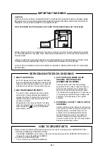 Предварительный просмотр 17 страницы Toshiba VTW21FQR Service Manual