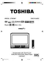 Toshiba VTW2887 User Manual предпросмотр