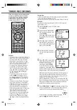 Preview for 26 page of Toshiba VTW2887 User Manual