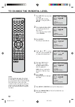 Preview for 54 page of Toshiba VTW2887 User Manual