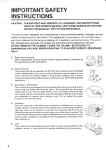 Предварительный просмотр 4 страницы Toshiba W-403C Owner'S Manual