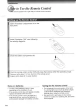 Предварительный просмотр 10 страницы Toshiba W-403C Owner'S Manual