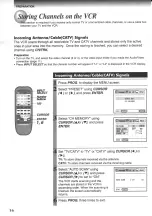 Предварительный просмотр 16 страницы Toshiba W-403C Owner'S Manual