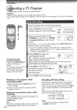 Предварительный просмотр 24 страницы Toshiba W-403C Owner'S Manual