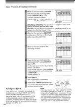 Предварительный просмотр 26 страницы Toshiba W-403C Owner'S Manual