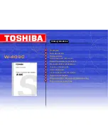 Toshiba W-403C Service Manual preview