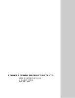 Preview for 84 page of Toshiba W-403C Service Manual