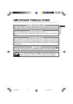 Preview for 3 page of Toshiba W-608 Owner'S Manual