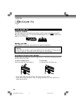 Preview for 18 page of Toshiba W-609 Owner'S Manual