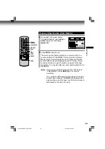 Preview for 23 page of Toshiba W-609 Owner'S Manual