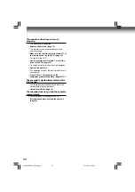 Preview for 44 page of Toshiba W-609 Owner'S Manual