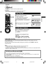 Preview for 19 page of Toshiba W-627 Owner'S Manual