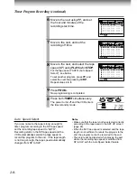 Preview for 28 page of Toshiba W-701 Owner'S Manual