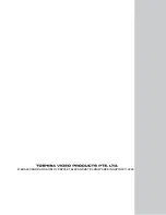 Preview for 139 page of Toshiba W-701 Service Manual