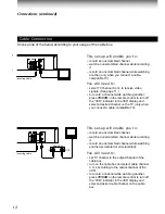 Preview for 12 page of Toshiba W-705 Owner'S Manual