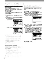 Preview for 18 page of Toshiba W-705 Owner'S Manual