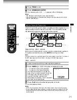 Preview for 25 page of Toshiba W-705 Owner'S Manual